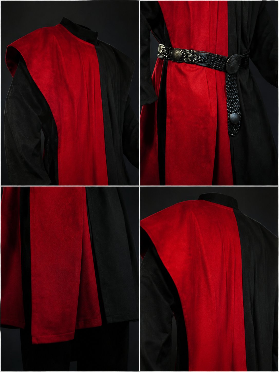 Medieval Renaissance-Style Tabard for Cosplay detail view
