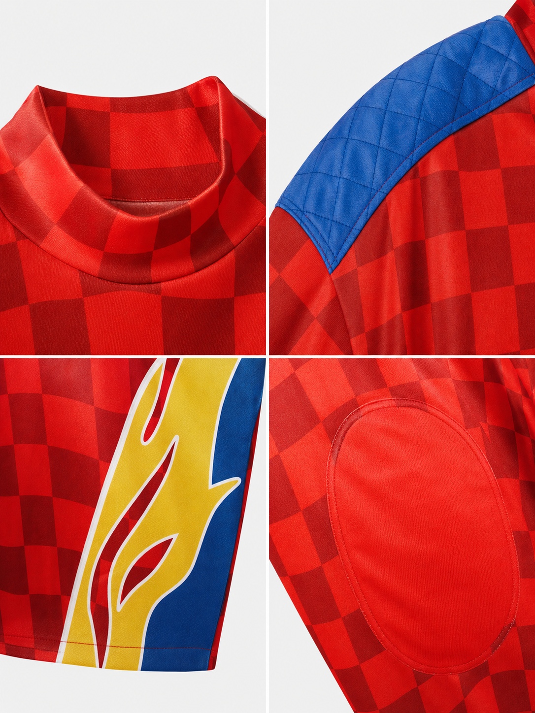 Racing Driver Cosplay Costume: Jumpsuit and Cap product detail composite