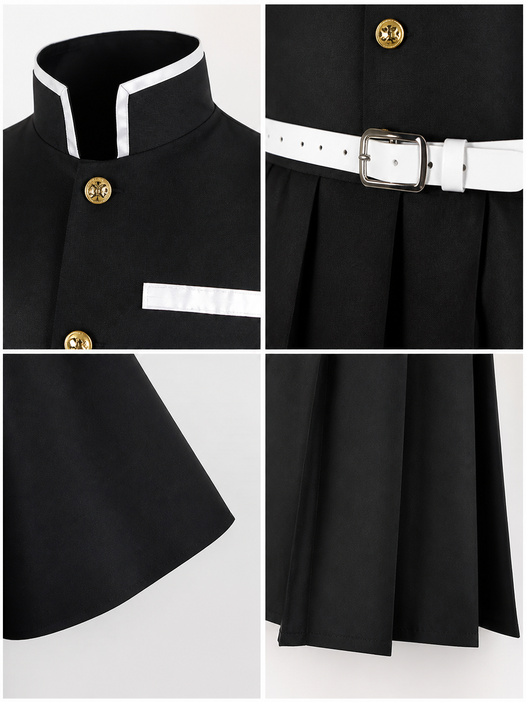 Black Carnival Costume for Halloween and Cosplay