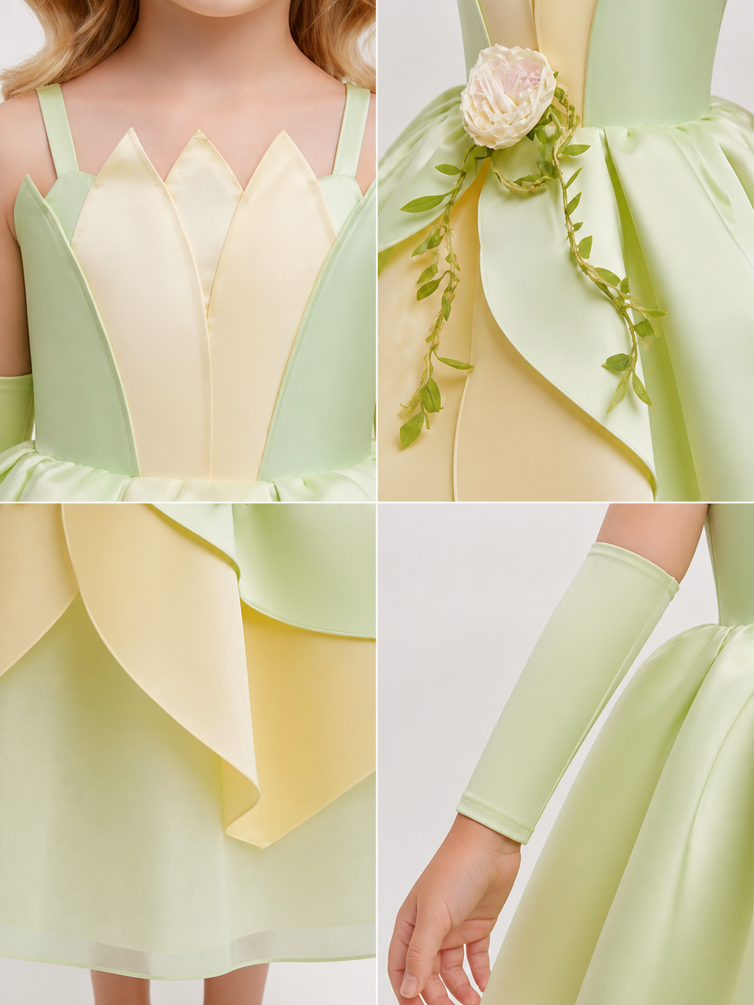 Princess Costume for Halloween and Cosplay detail view
