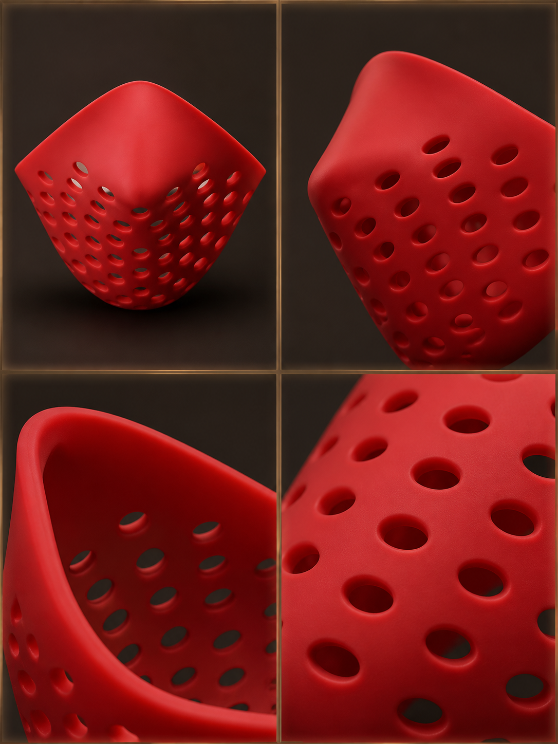 3D Spider-Man Mask with Openings for Cosplay detail view