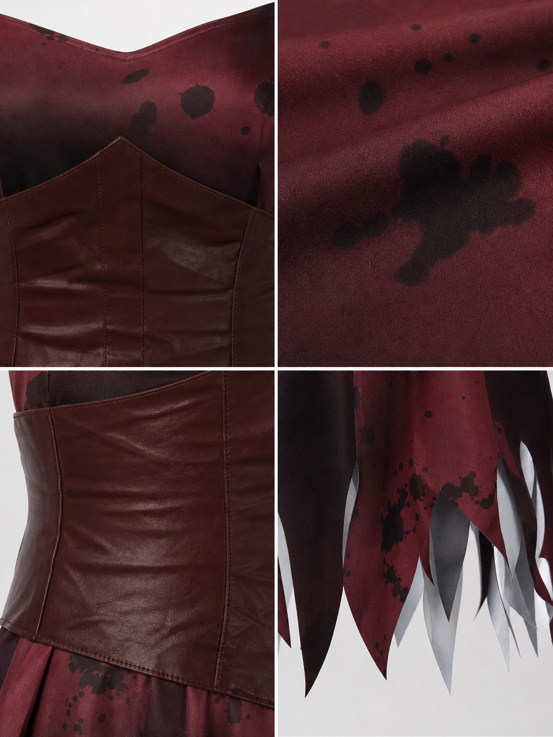 Elodie Cosplay Costume Dress with Belt