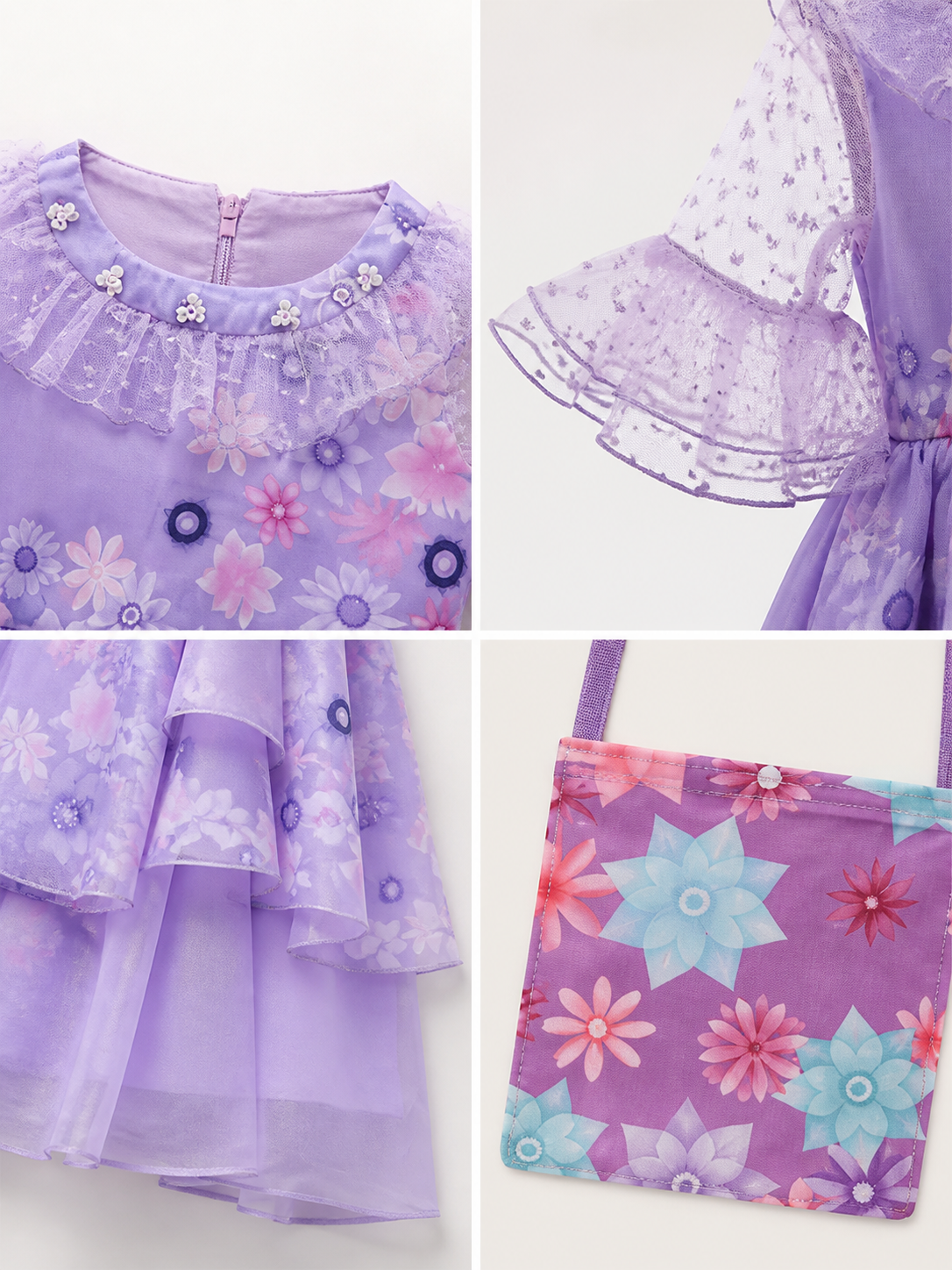 Halloween and Cosplay Princess Costume Dress detail view