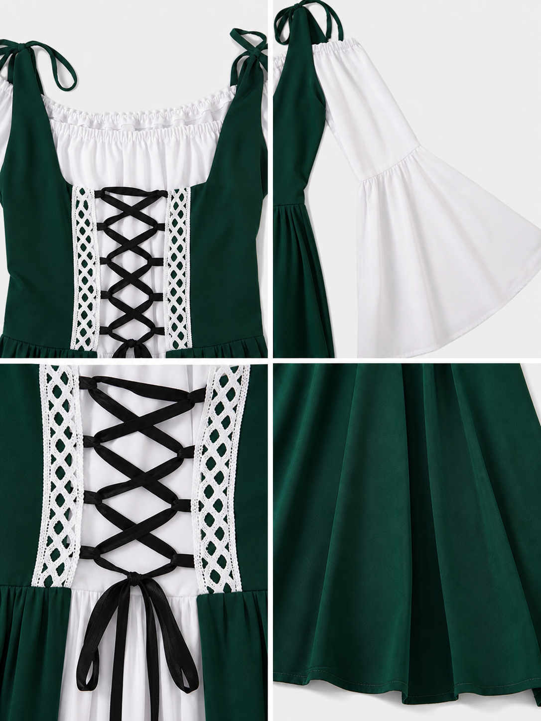 Medieval Renaissance-Style Stage Dress