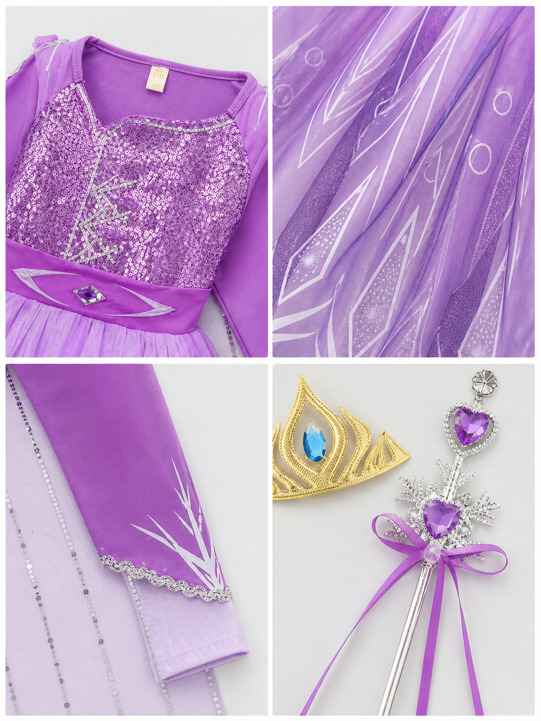 Halloween and Cosplay Princess Costume detail view