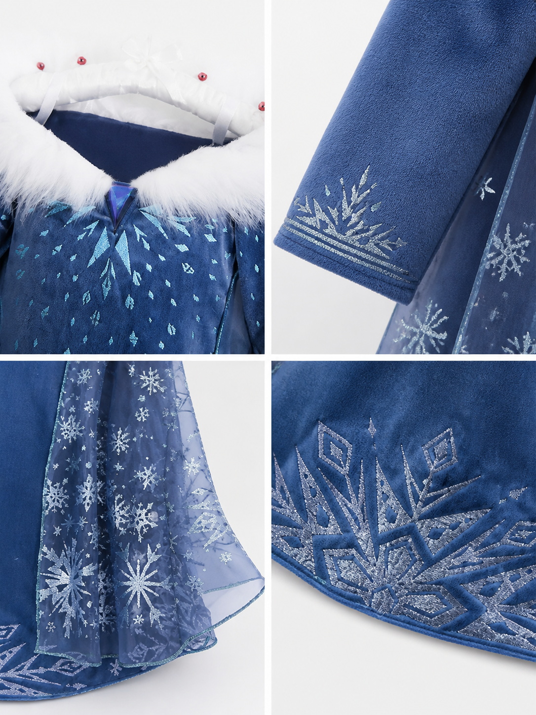Snow Queen Costume for Halloween and Cosplay