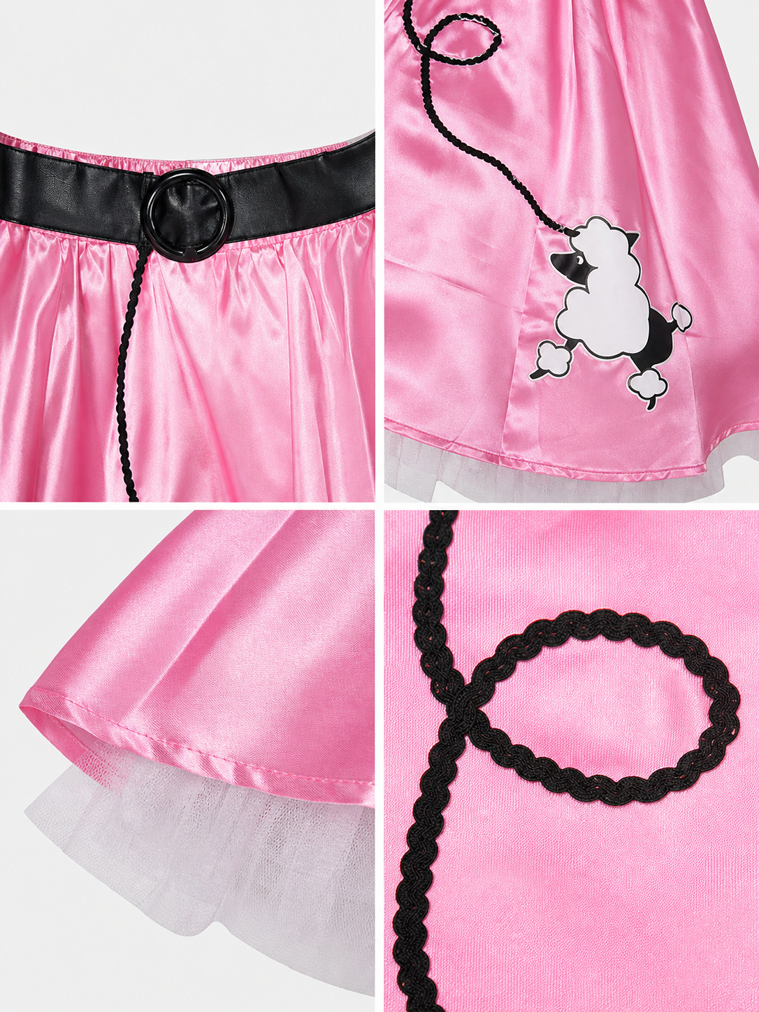 Halloween Poodle-Style Costume Dress
