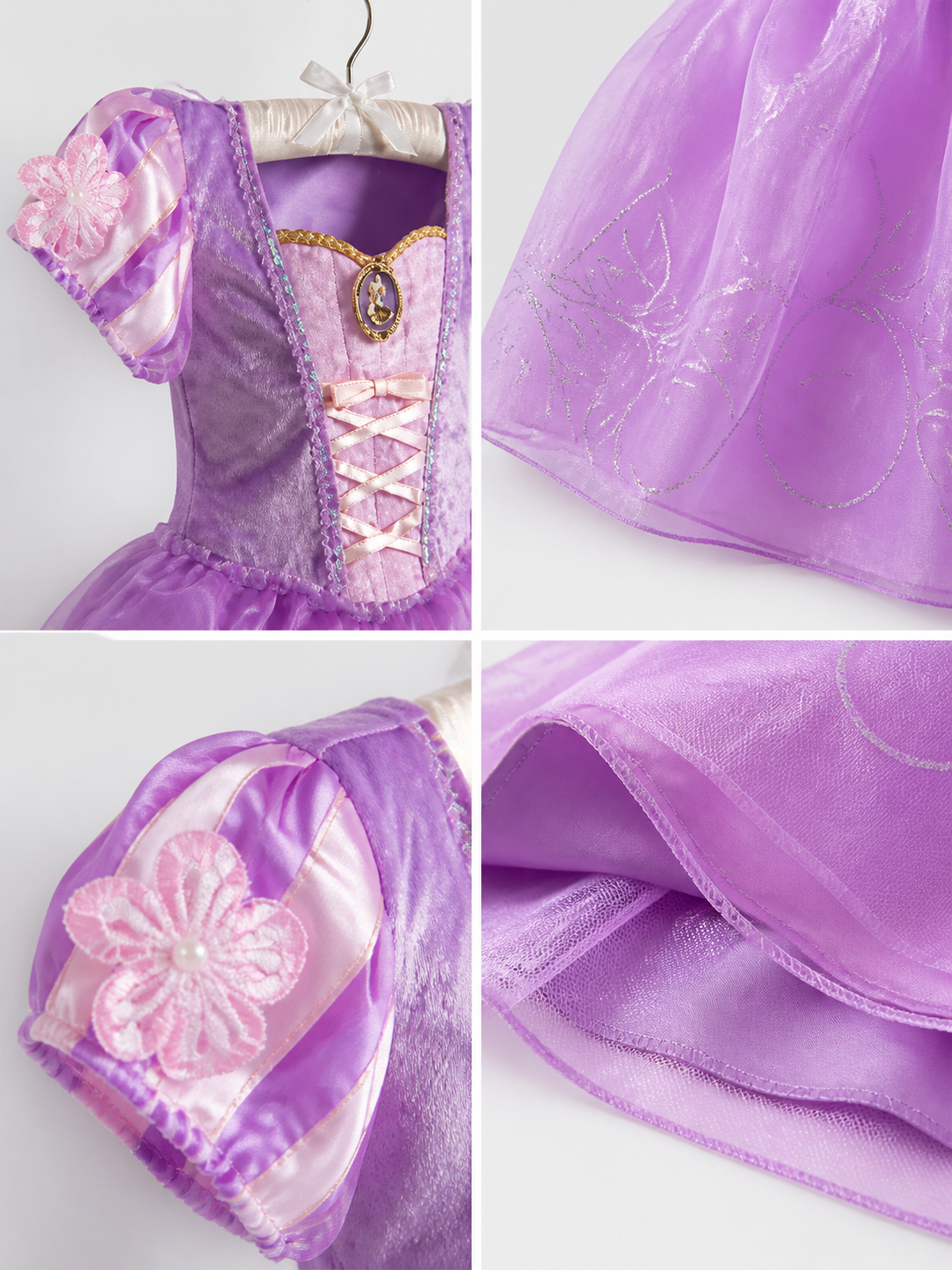 Purple Costume Dress for Halloween and Cosplay