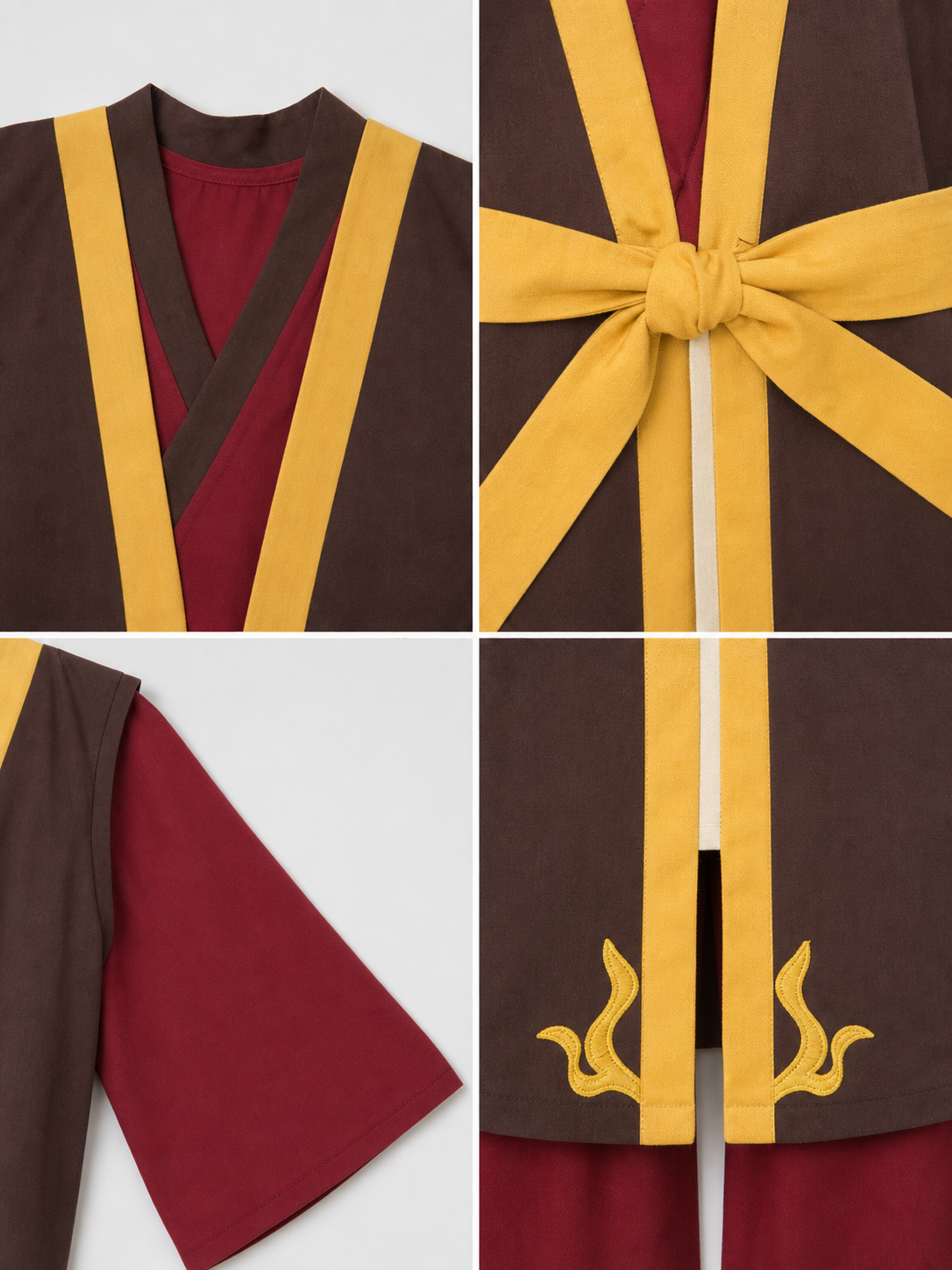 Zuko Cosplay from Avatar: Robe and Pants Costume