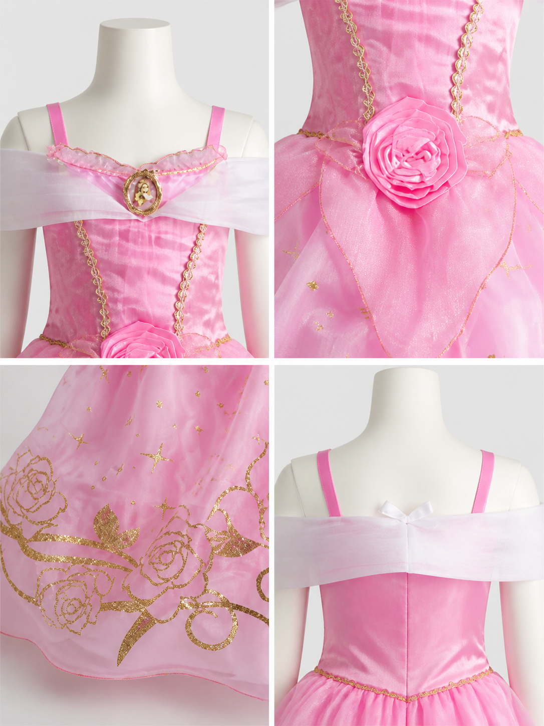 Princess Costume for Halloween and Cosplay detail view