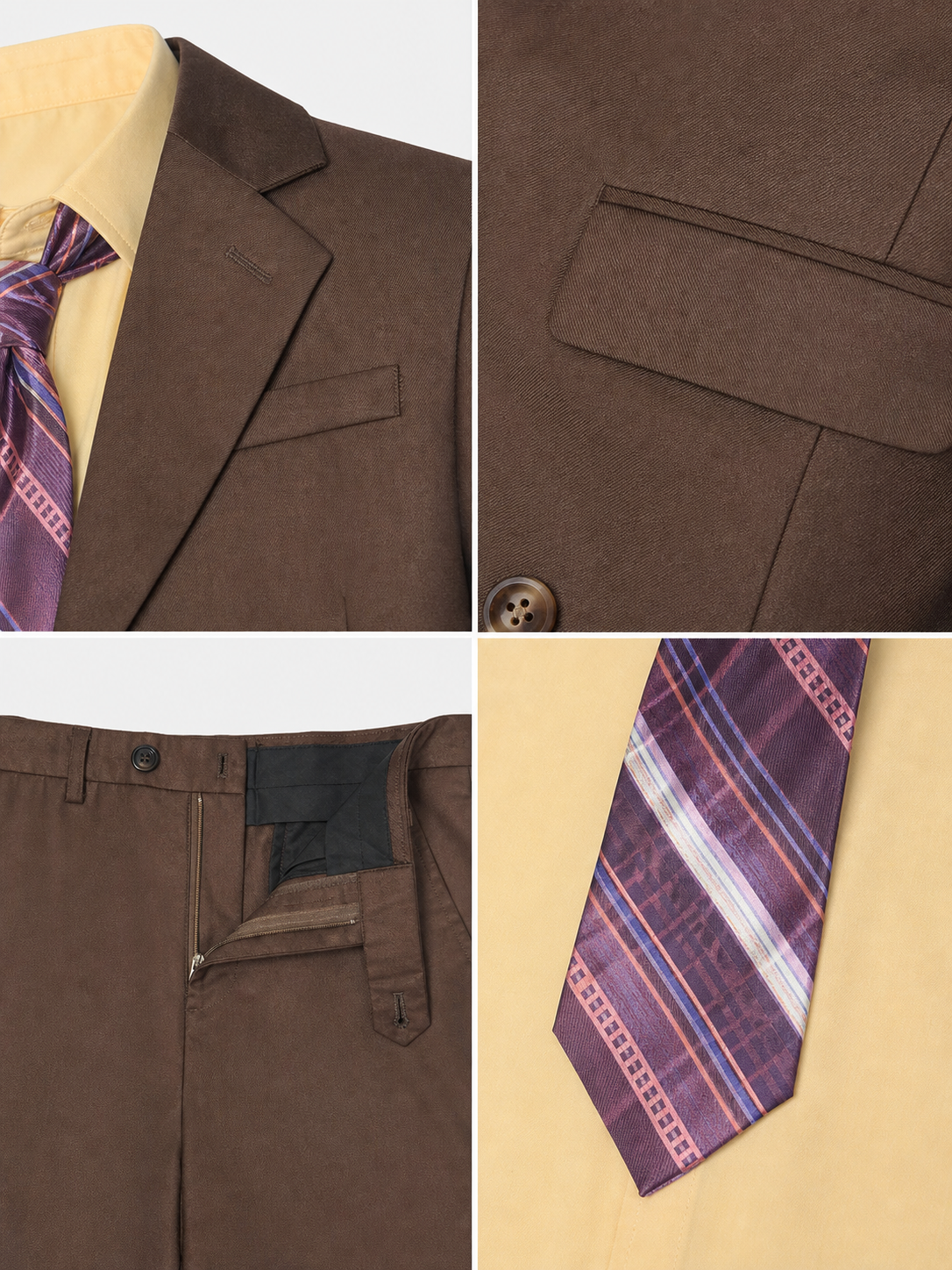 Cosplay costume: jacket, pants, shirt, and tie