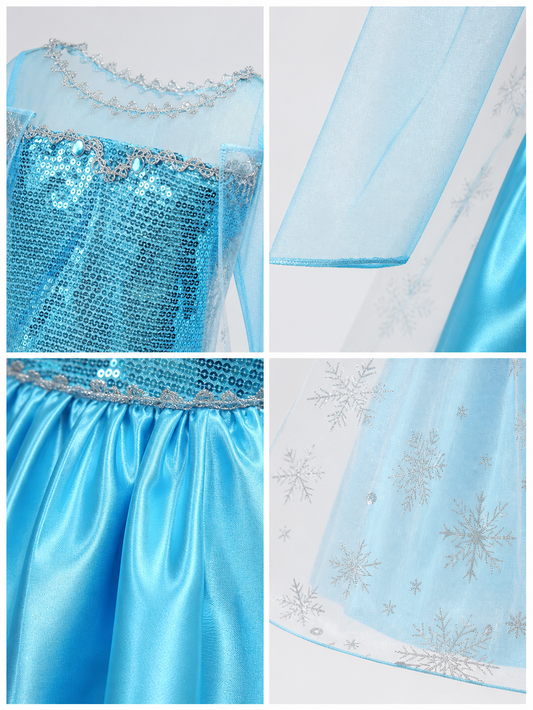 Halloween Princess Costume with Accessories detail view
