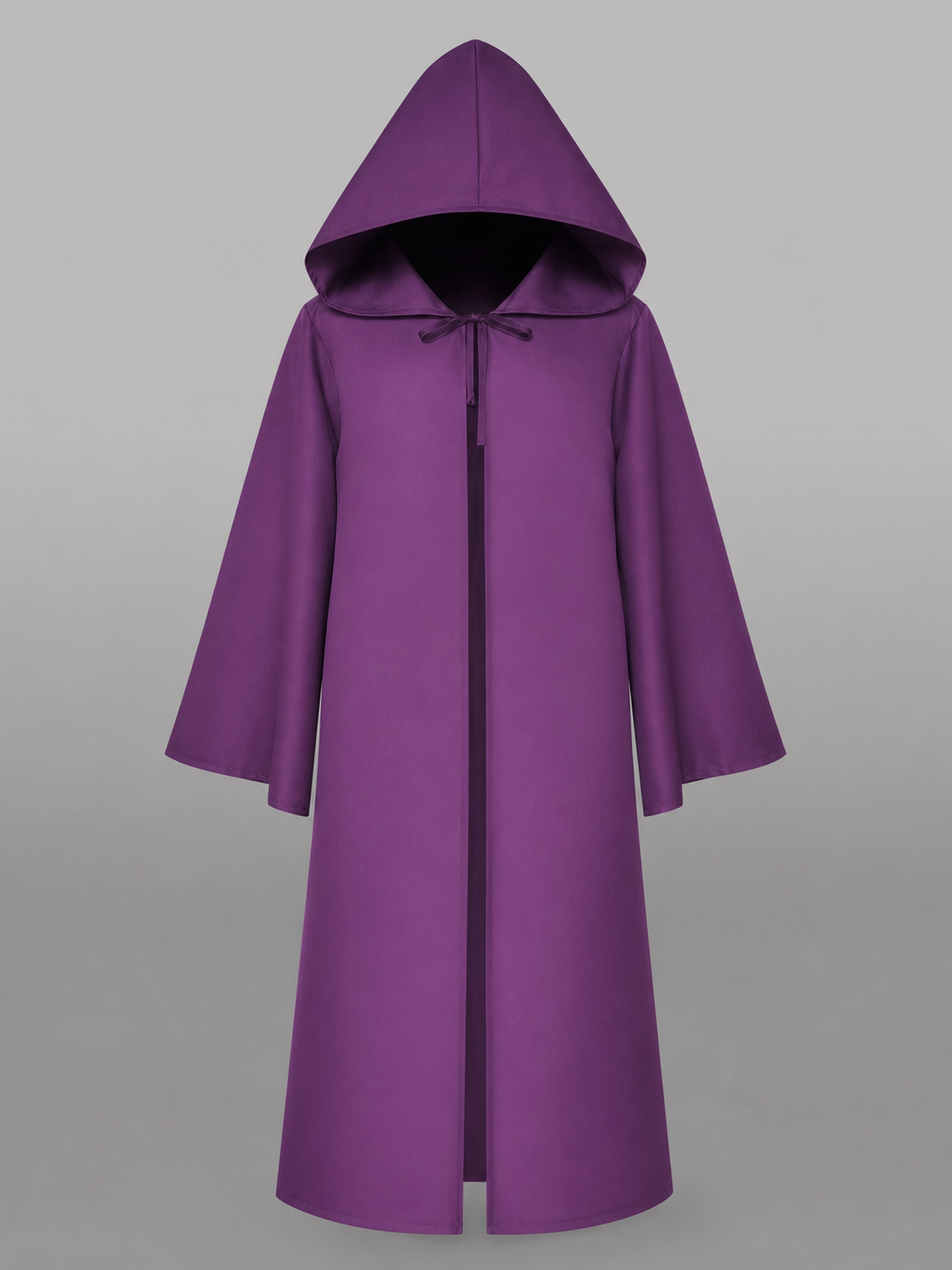 Purple Hooded Carnival Cloak