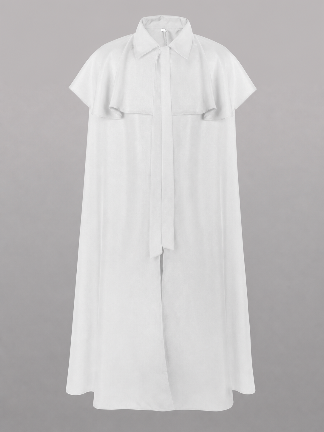 White Carnival Cloak for Cosplay and Stage