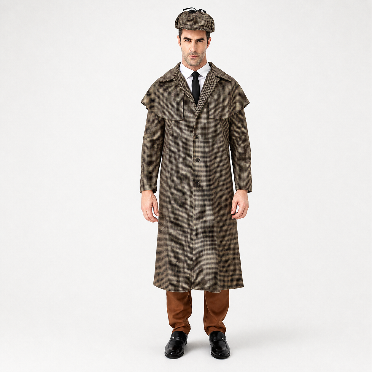 Plaid Sherlock Holmes Costume