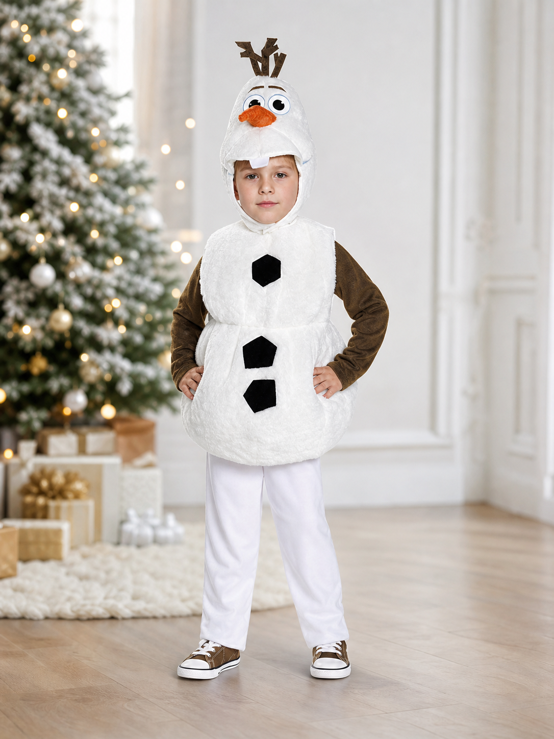 Snowman Costume for Kids and Parties