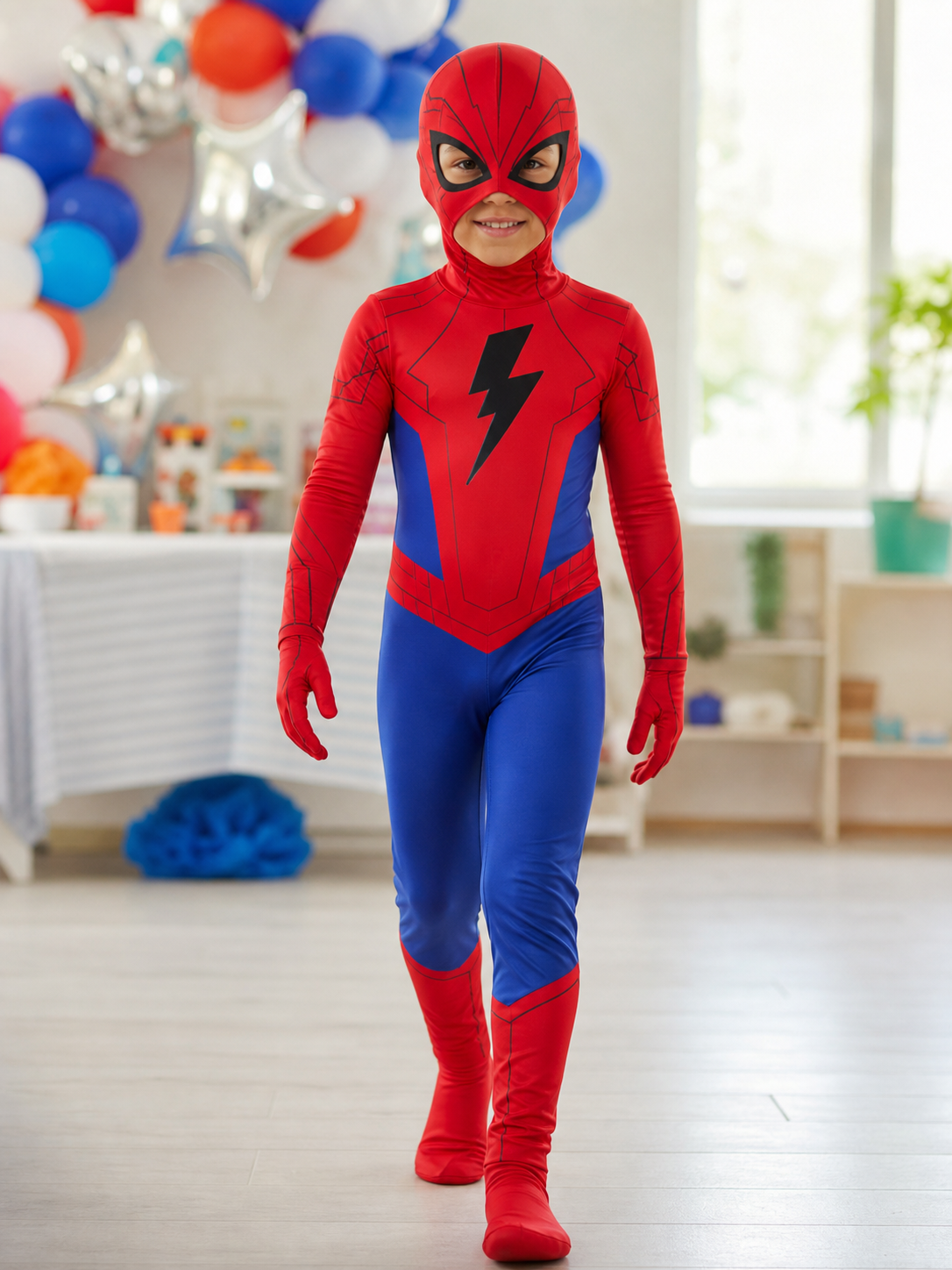 Spider-Man Style Superhero Costume, Jumpsuit