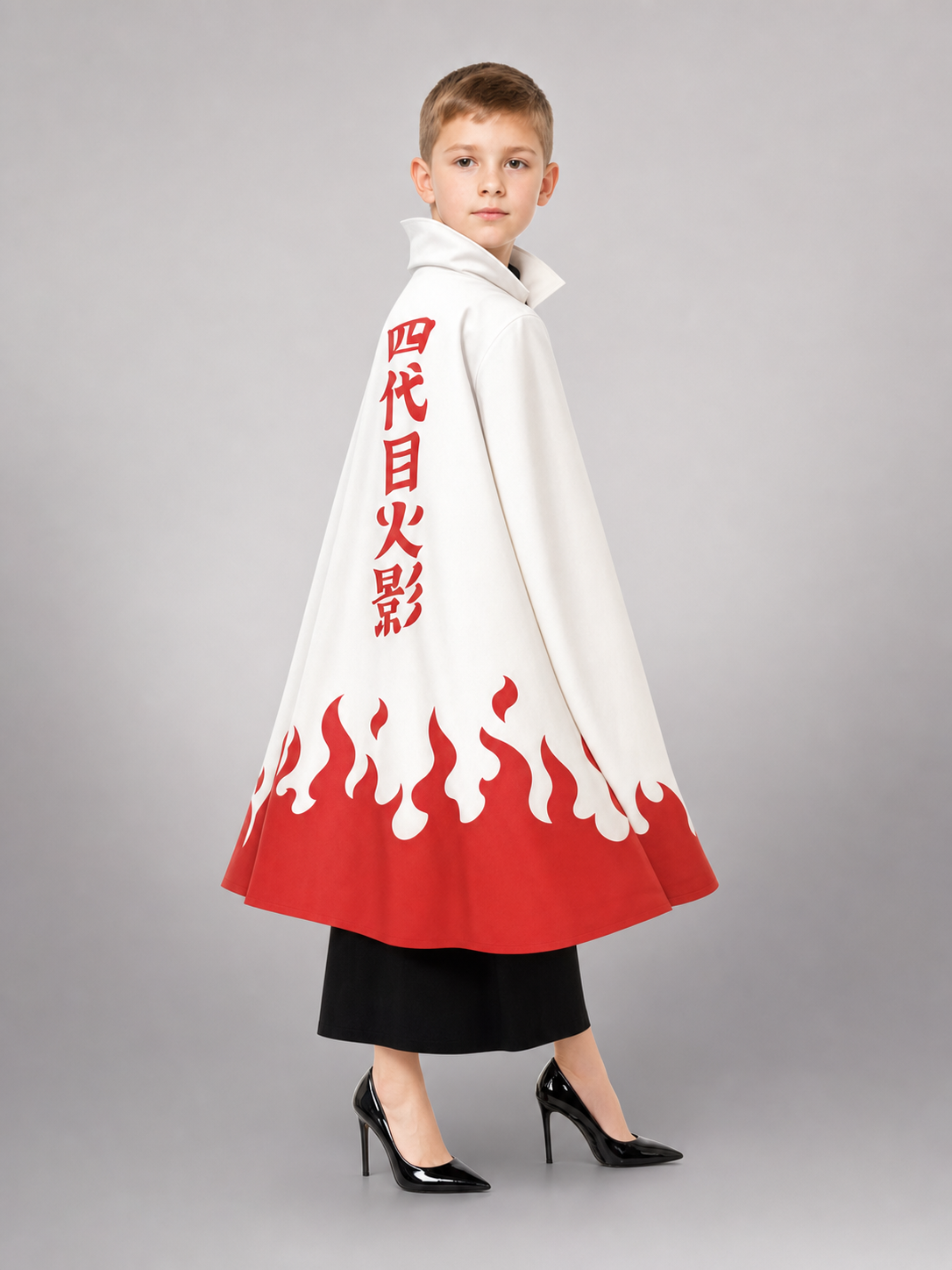 White Carnival Cloak for Ninja Cosplay