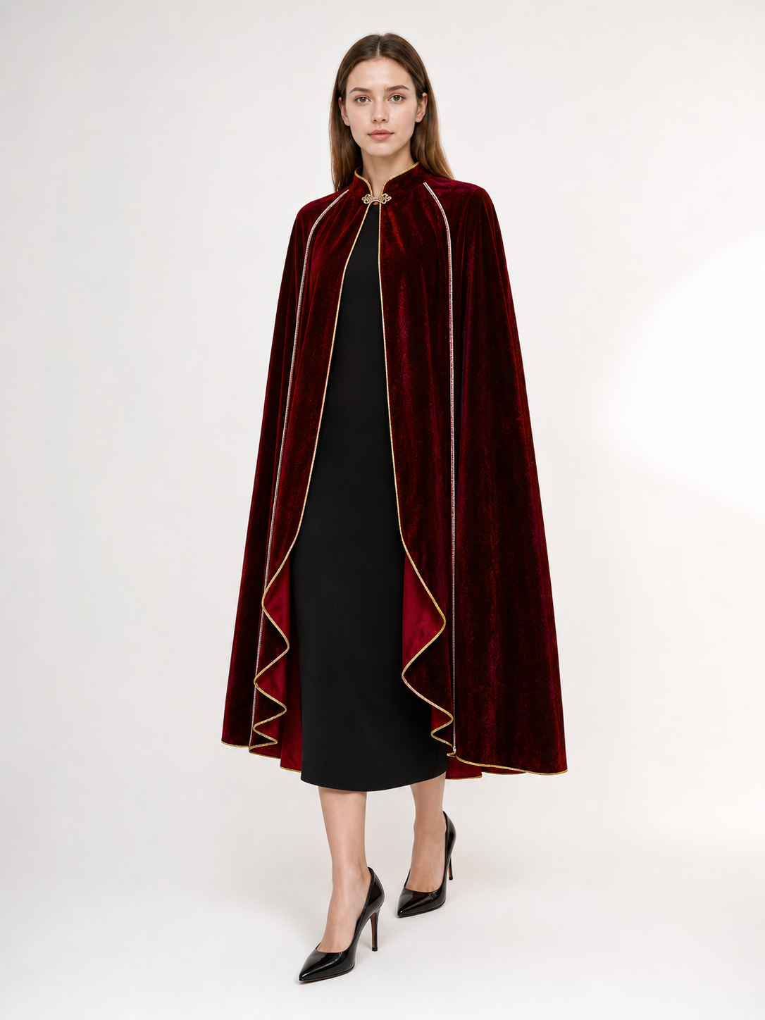Burgundy Medieval Carnival Cloak occasion guide 2
