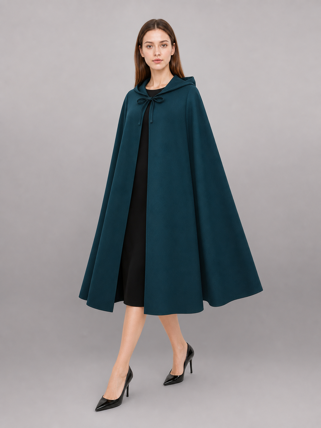 Dark Teal Carnival Hooded Cape occasion guide 2