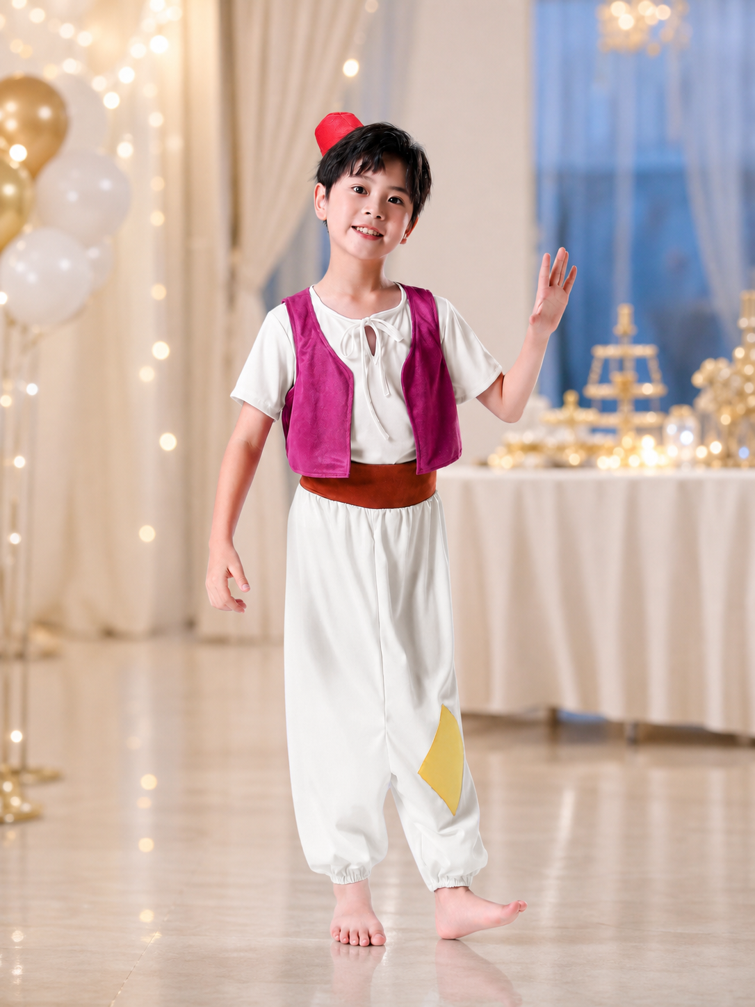 Stage Costume with Vest, Pants, and Hat