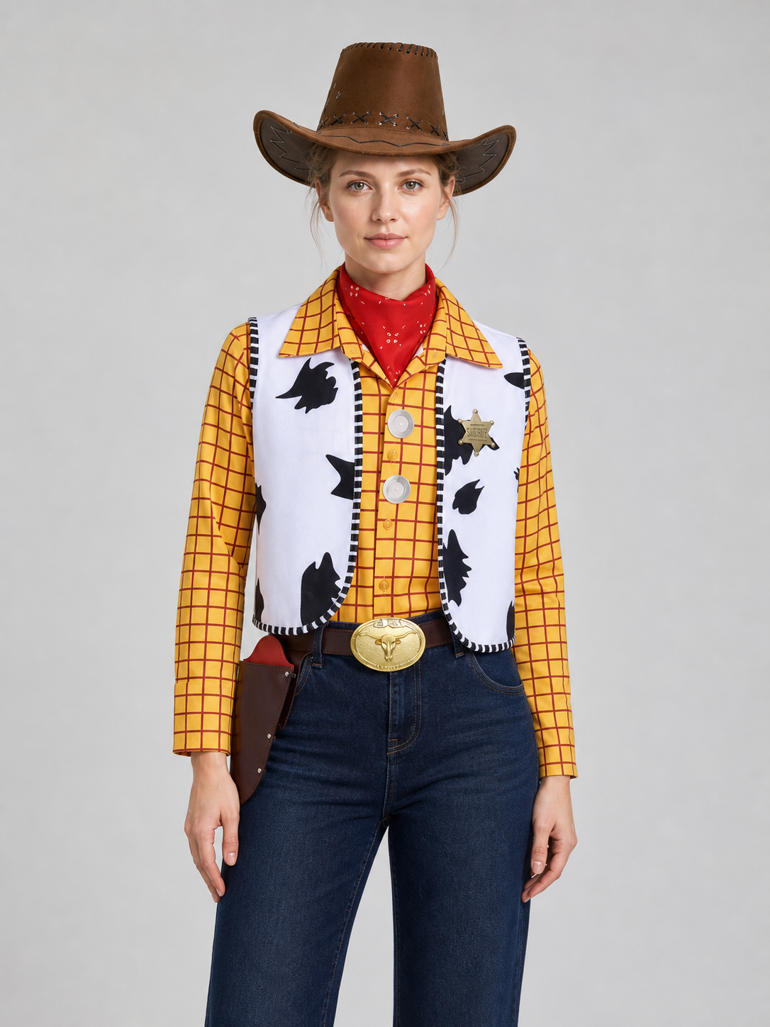 Woody Cowboy Costume for Cosplay with Accessories Costume Accessories detail 3