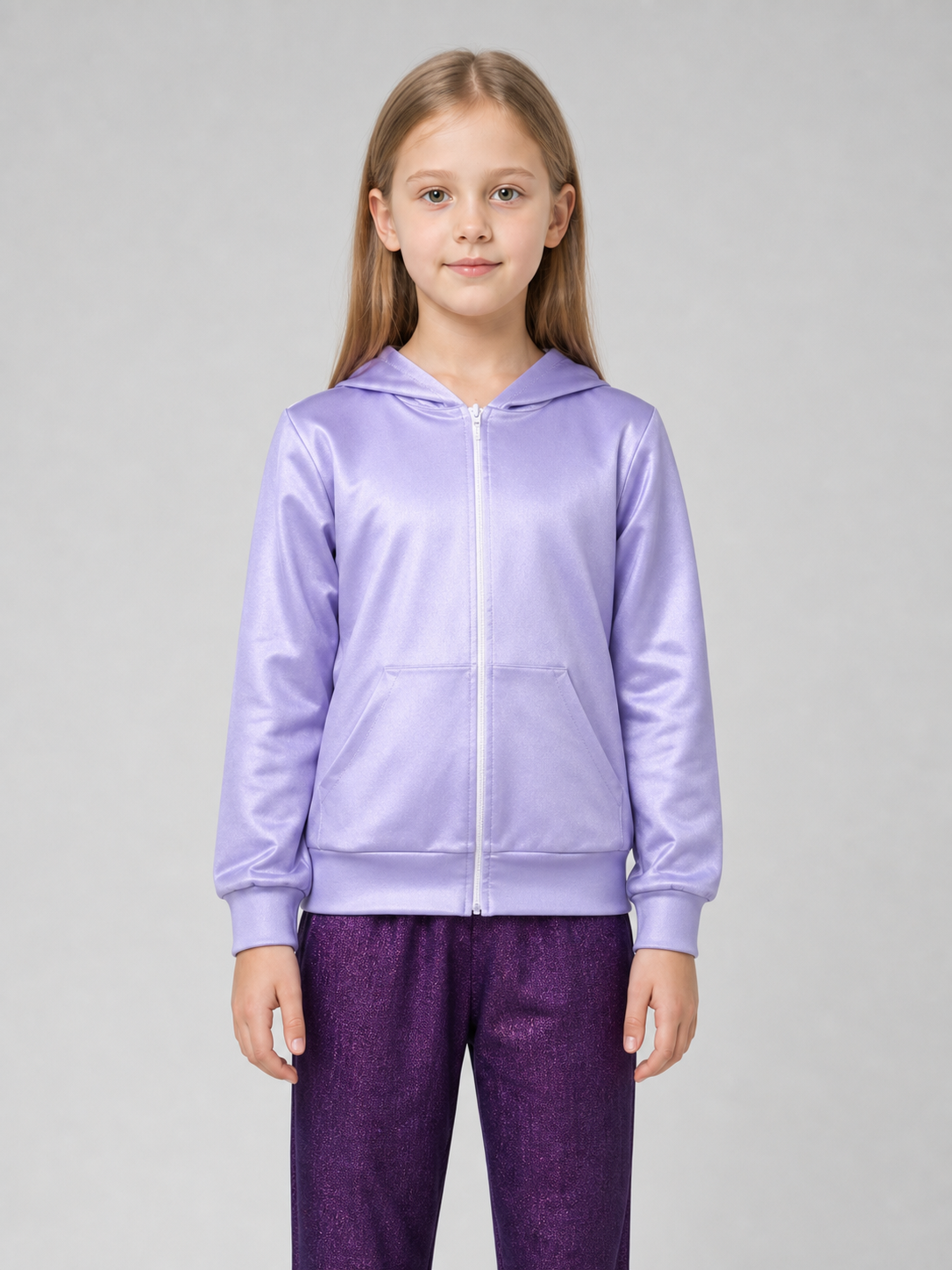 Inside Out 2 Cosplay Costume with Hood upper body view