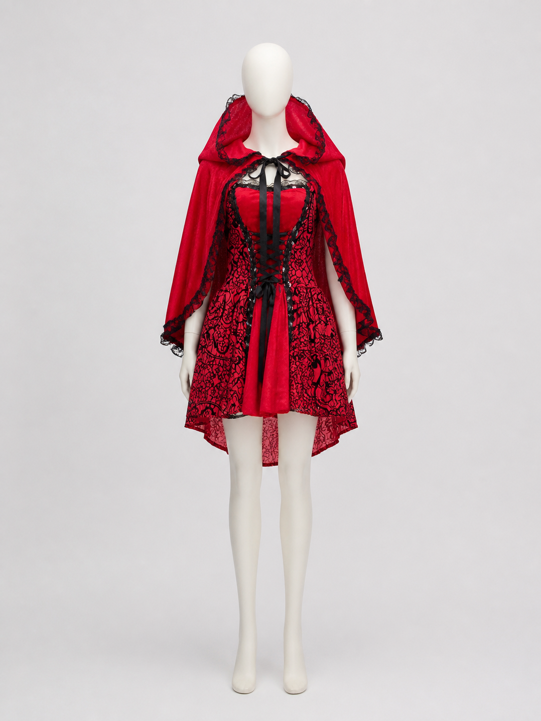 Cosplay Costume: Dress and Hooded Cape Costume Dresses detail 3