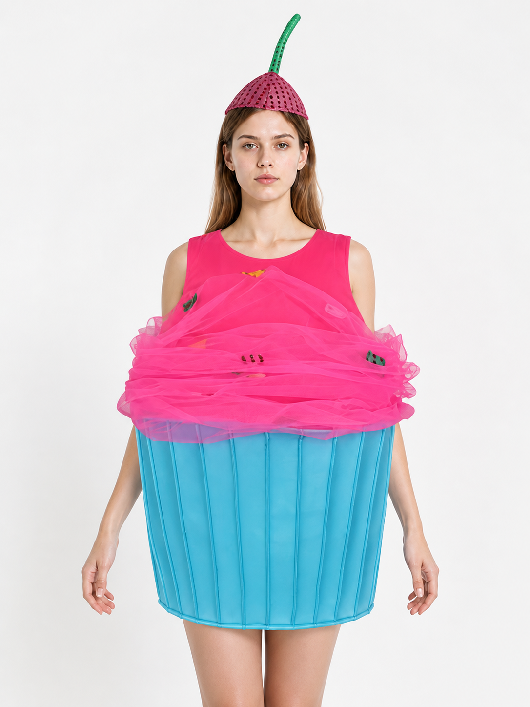 Cupcake Carnival Costume with Cosplay Hat Costume Headwear detail 3