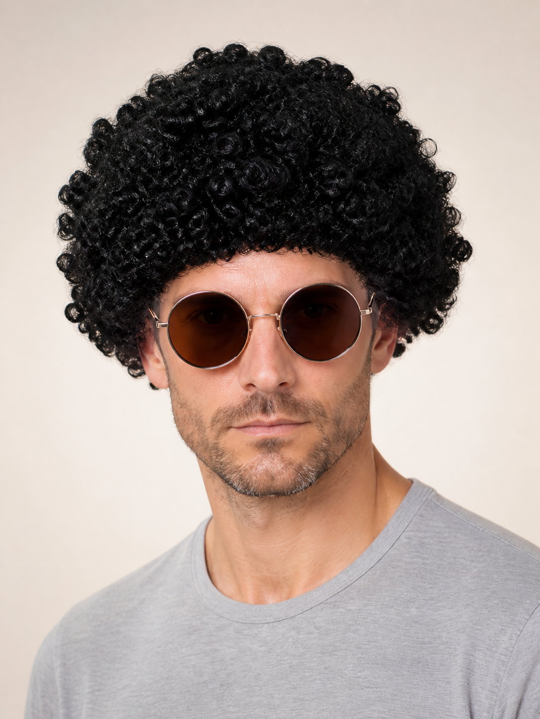 Short Voluminous Curly Carnival Wig Costume Wigs detail 2