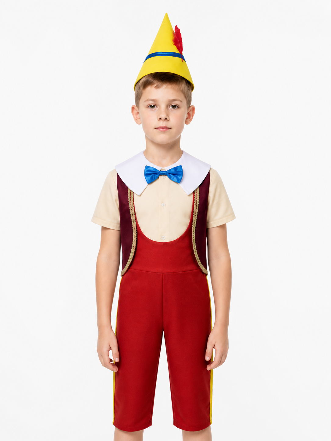 Pinocchio Costume for Performances, 5-Piece Set Costumes detail 3