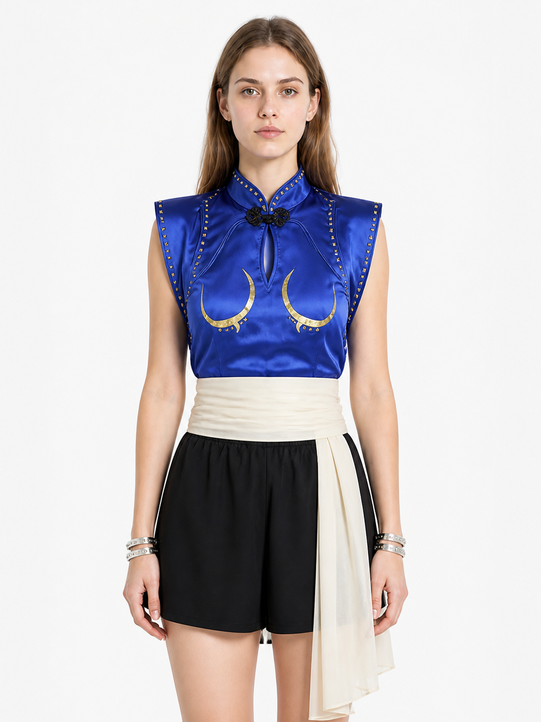 Chun-Li Cosplay Costume, Accessory Set Costume Accessories detail 3