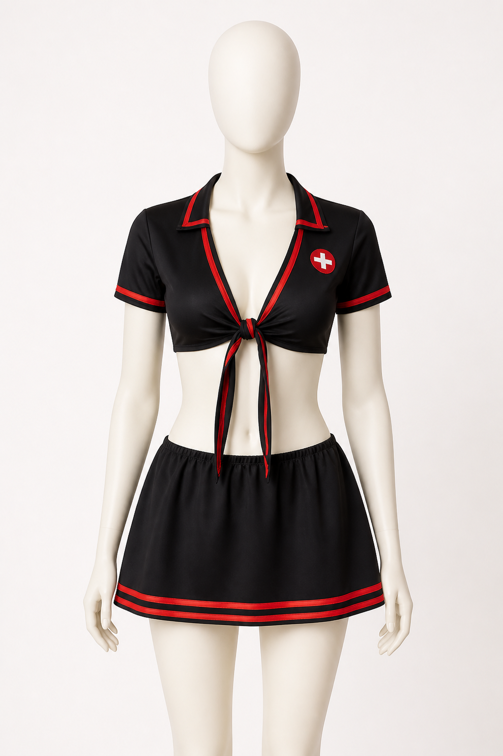 Medical Costume with Skirt and Cap, 2 Pieces