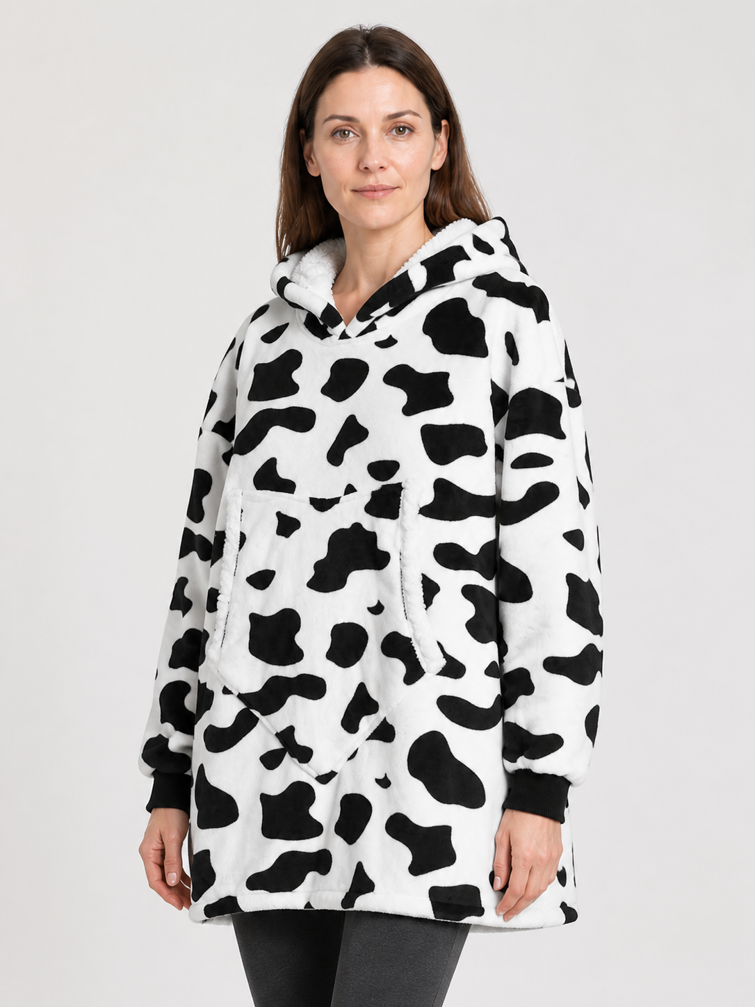 Cow Print Hooded Carnival Costume Costumes detail 2
