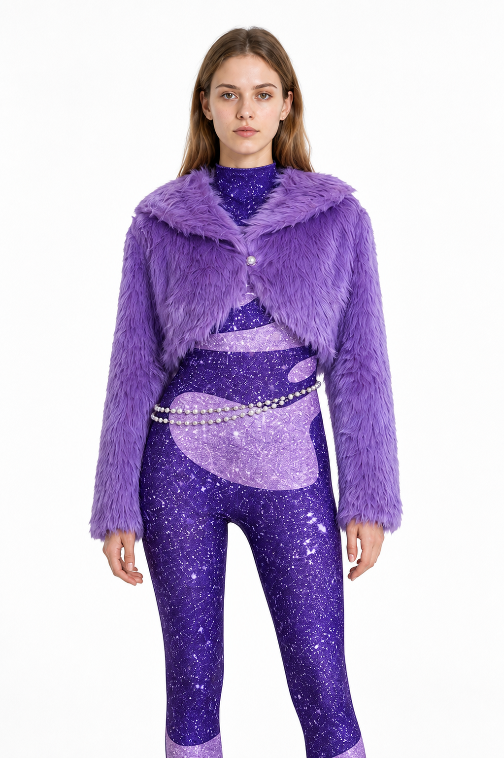 Character Costume: Jumpsuit, Cape, and Chain Costume Capes detail 3