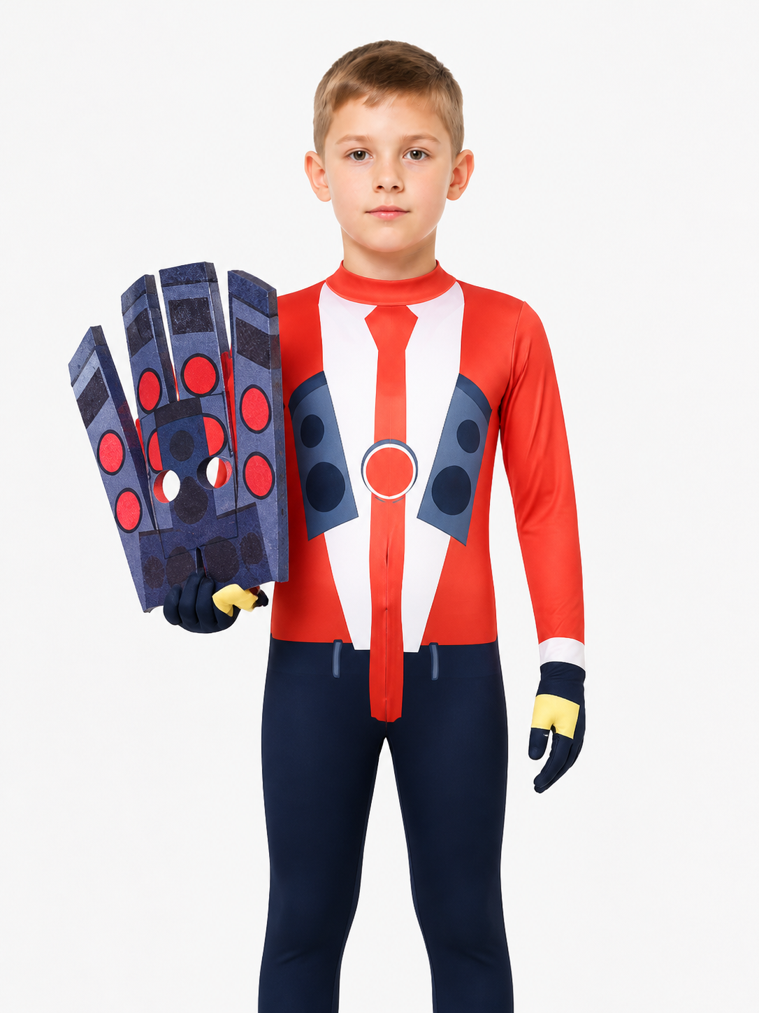 Fitted Skibidi Toilet TV-Head Jumpsuit product detail 3