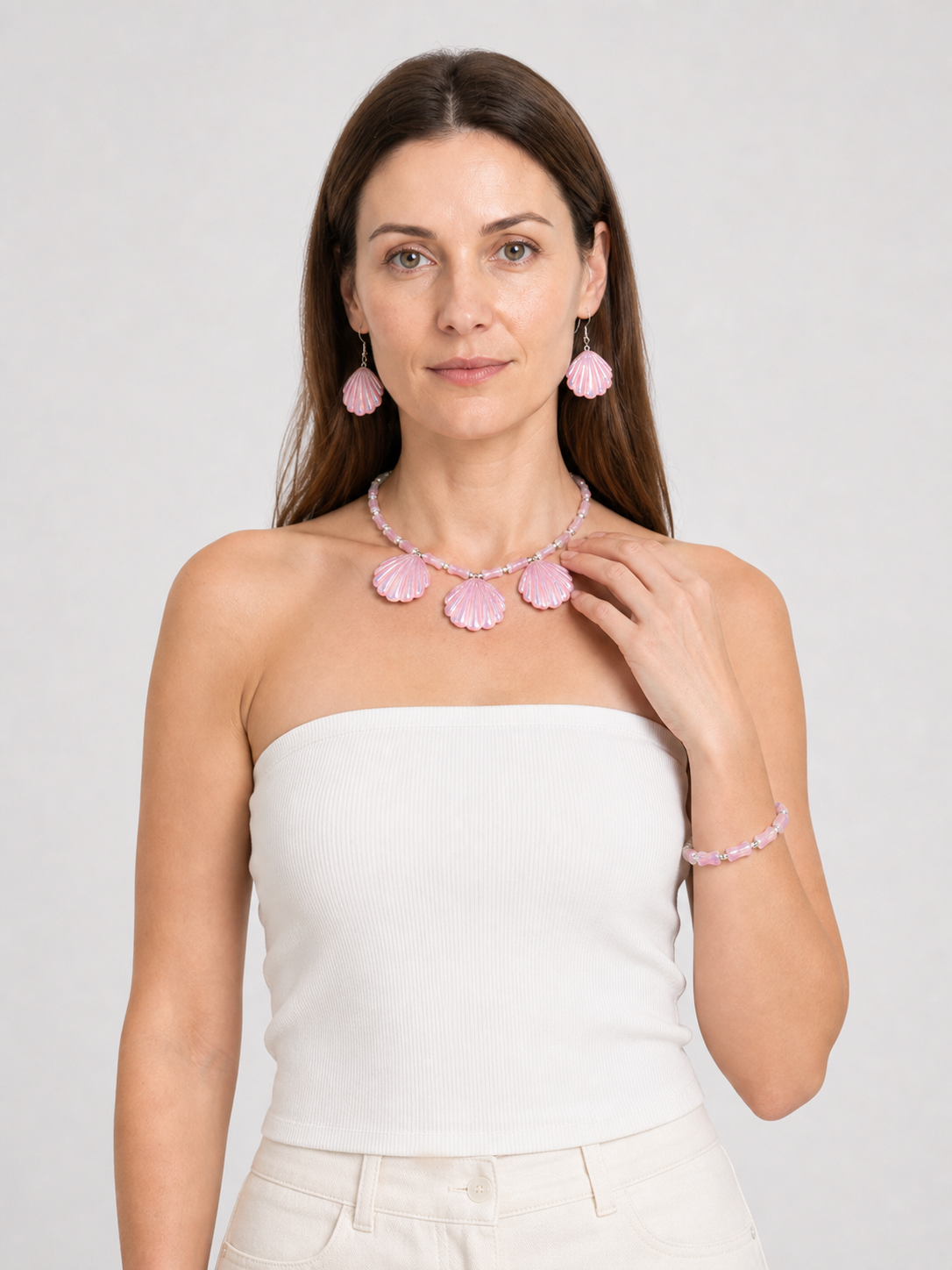 Barbie Jewelry Set: Necklace, Earrings, and Bracelet product detail 3