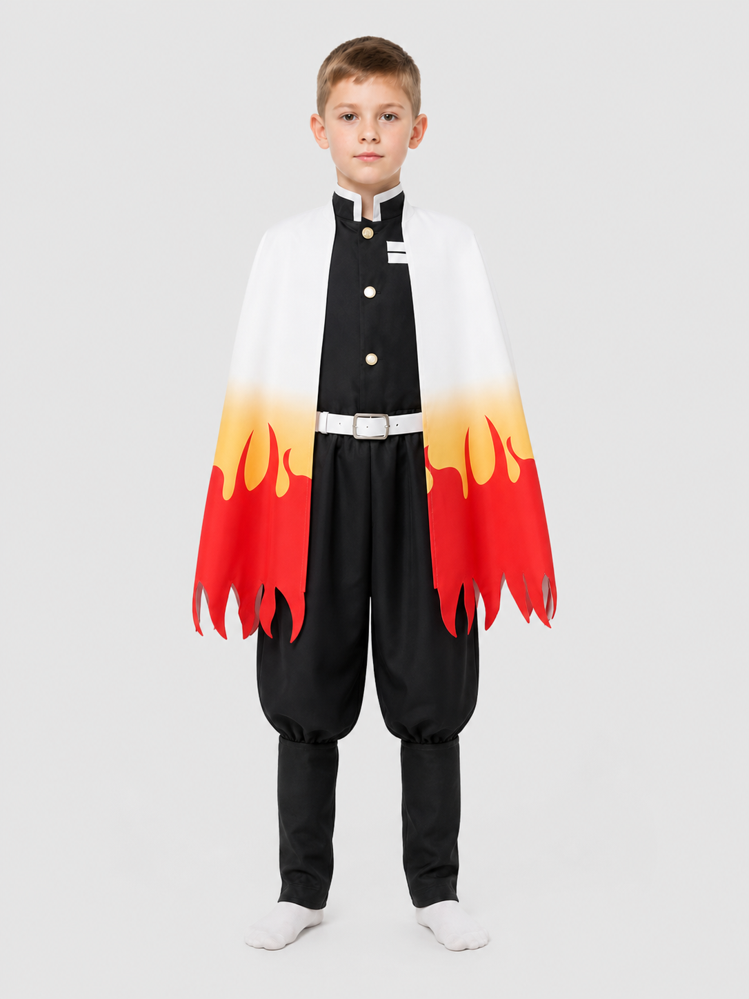 Separate Anime Cosplay Costume with Flame Details Costumes detail 3