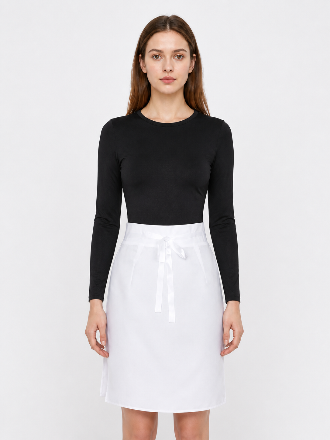 Rin Nohara Cosplay Costume: Tie-Front Top and Skirt Costumes detail 3