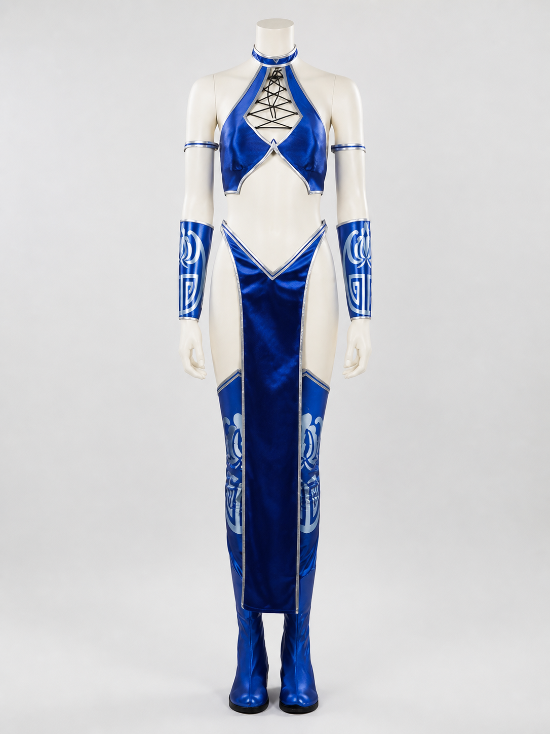 Mortal Kombat Cosplay Costume: Top, Shorts, Bracers Costumes detail 3