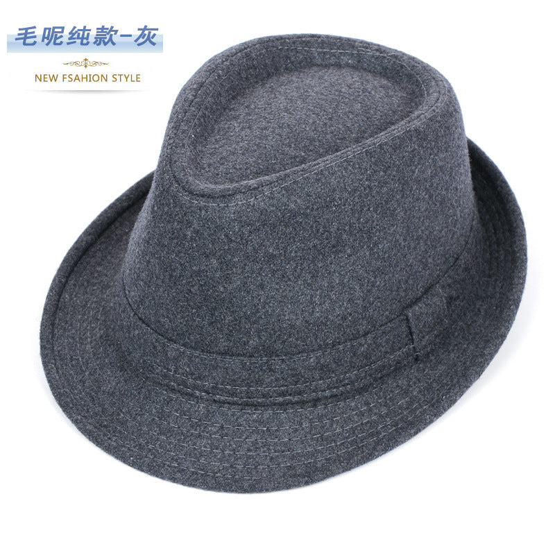 Wide-Brim Carnival Fedora Hat