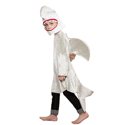 Silver Shark Costume for Role Play