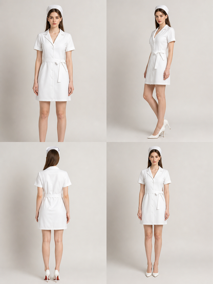 Women's Nurse Costume for Halloween and Cosplay