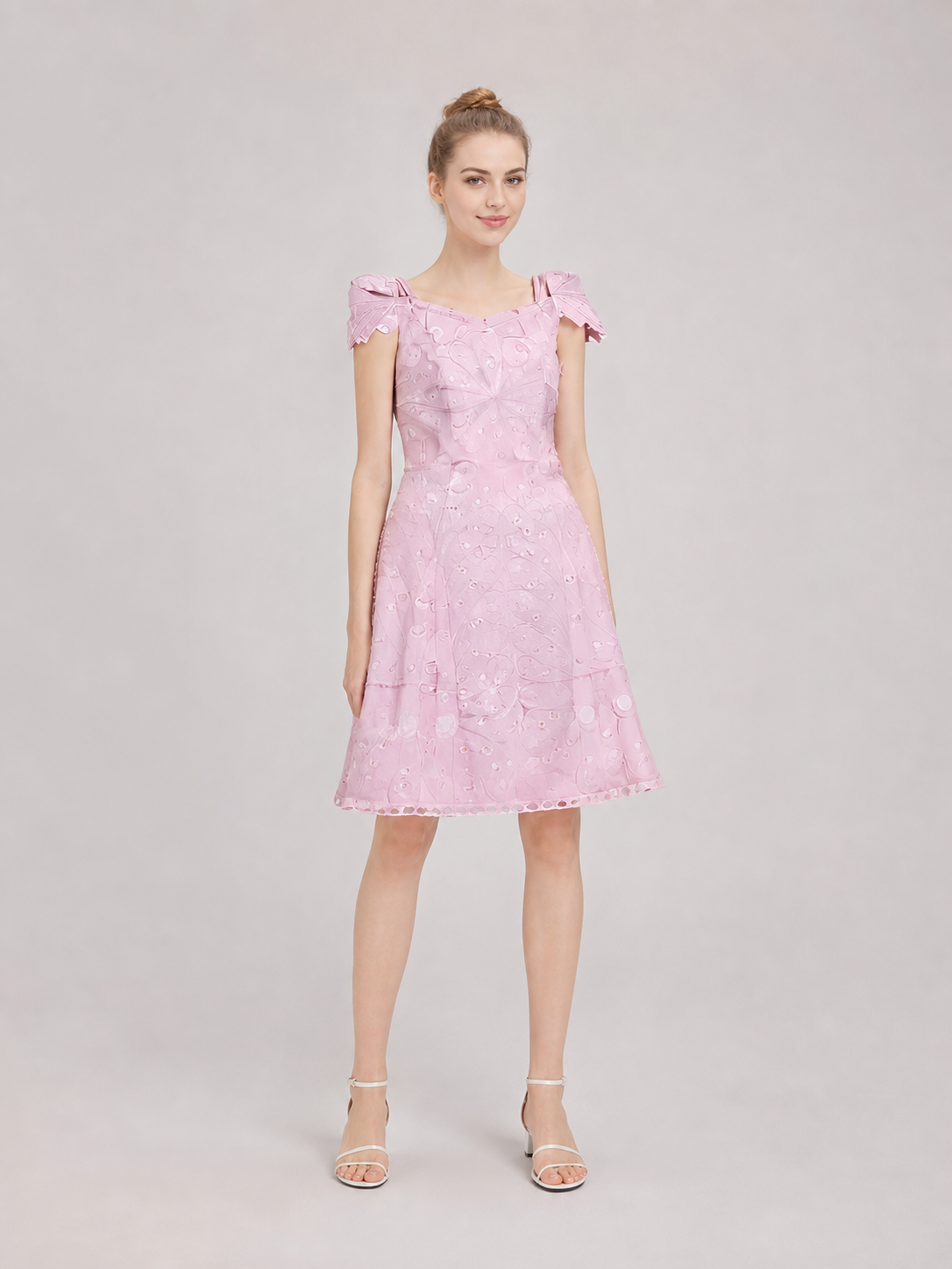 Pink cosplay dress from Wicked 2
