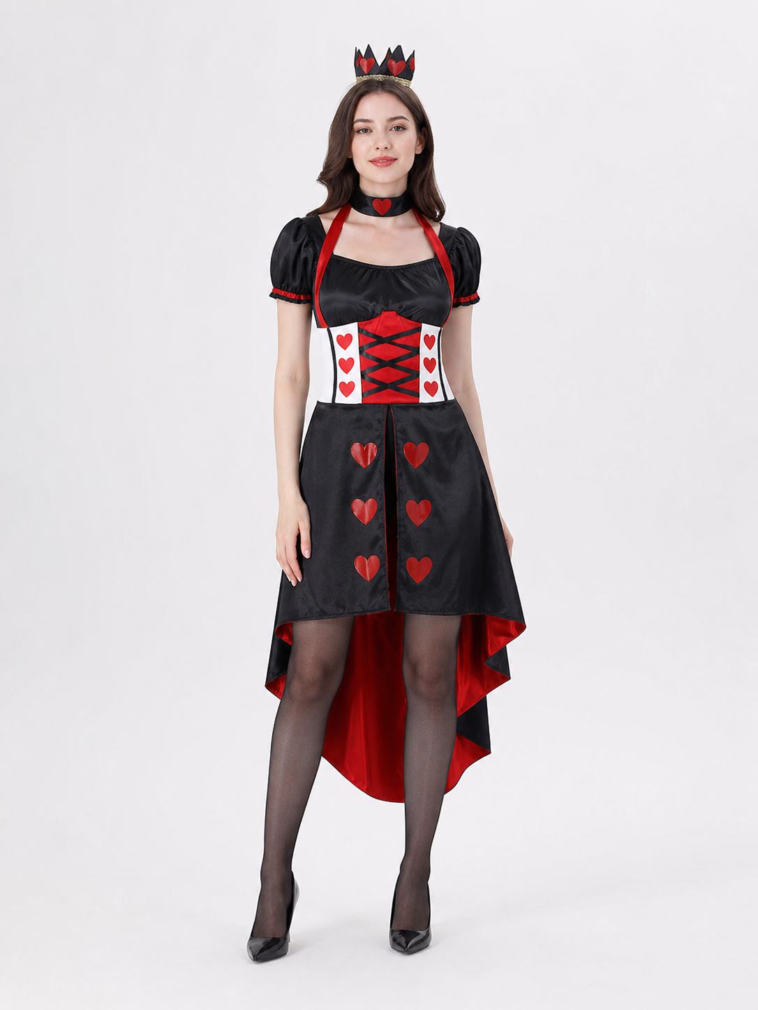Women’s Disney Queen of Hearts Halloween Costume Dress