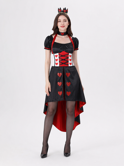 Women’s Disney Queen of Hearts Halloween Costume Dress