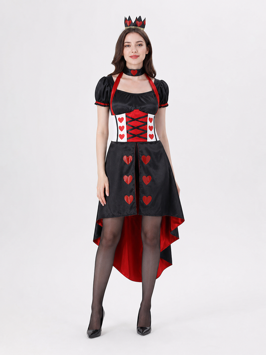 Women’s Disney Queen of Hearts Halloween Costume Dress
