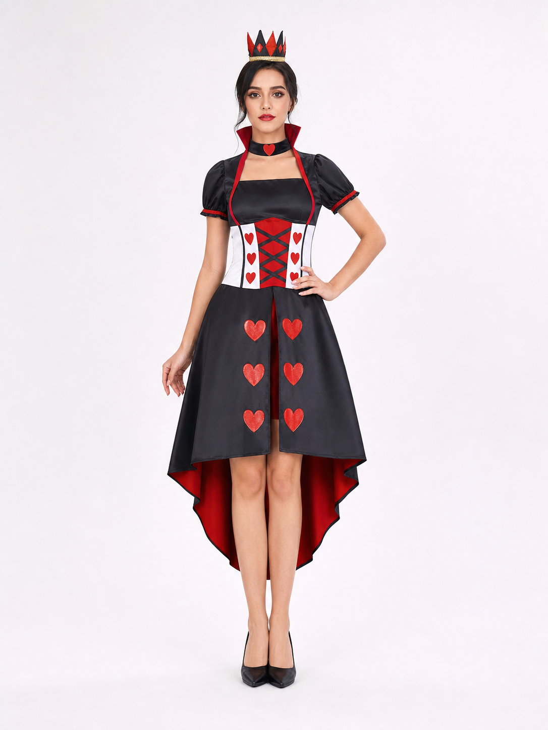 Women’s Disney Queen of Hearts Halloween Costume Dress