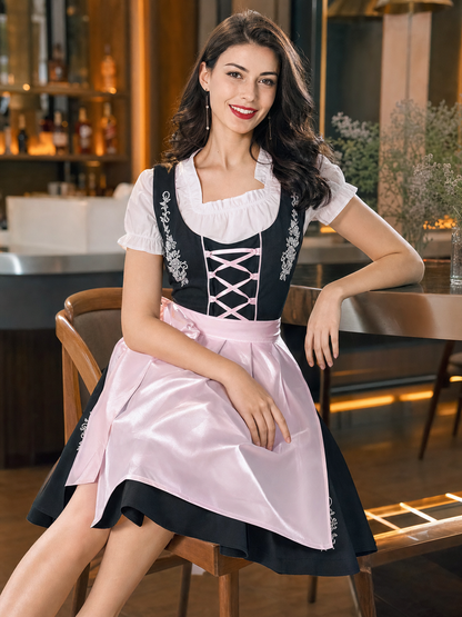 Bavarian Oktoberfest Costume with Apron