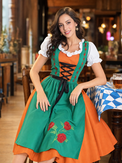 Oktoberfest-Style Dirndl Costume